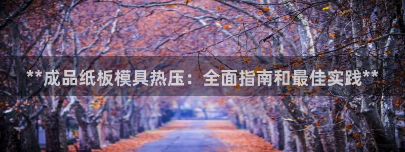 emc低频不过：**成品纸板模具热压：全面指南和最佳实践