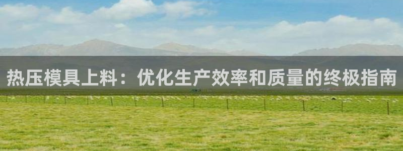emc易贝体育怎么样：热压模具上料：优化生产效率和质量的