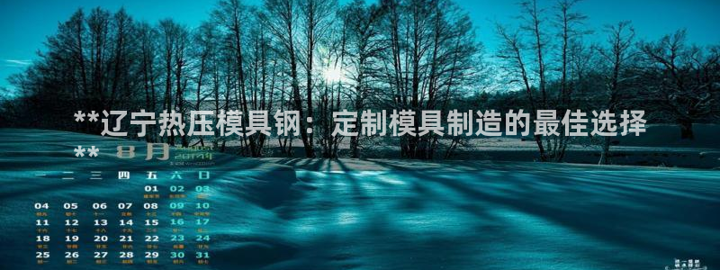 emc全站易倍：**辽宁热压模具钢：定制模具制造的最佳选