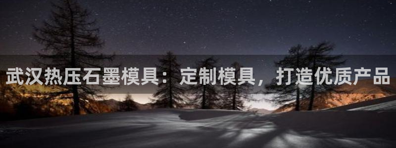 易倍申多少钱一盒：武汉热压石墨模具：定制模具，打造优质产