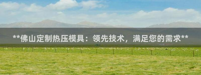 emc易倍首存500送球衣：**佛山定制热压模具：领先技