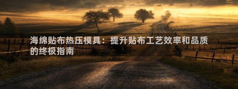 emc登录网站：海绵贴布热压模具：提升贴布工艺效率和品质
