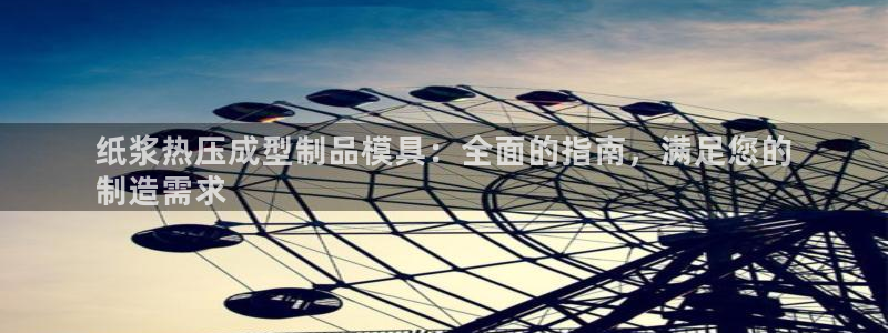 emc易倍网站是多少：纸浆热压成型制品模具：全面的指南，