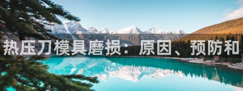 易倍纤瘦身三部曲的价格：热压刀模具磨损：原因、预防和
