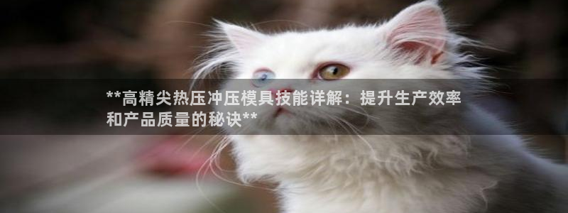 emc倍频只能是奇数倍吗：**高精尖热压冲压模具技能详解